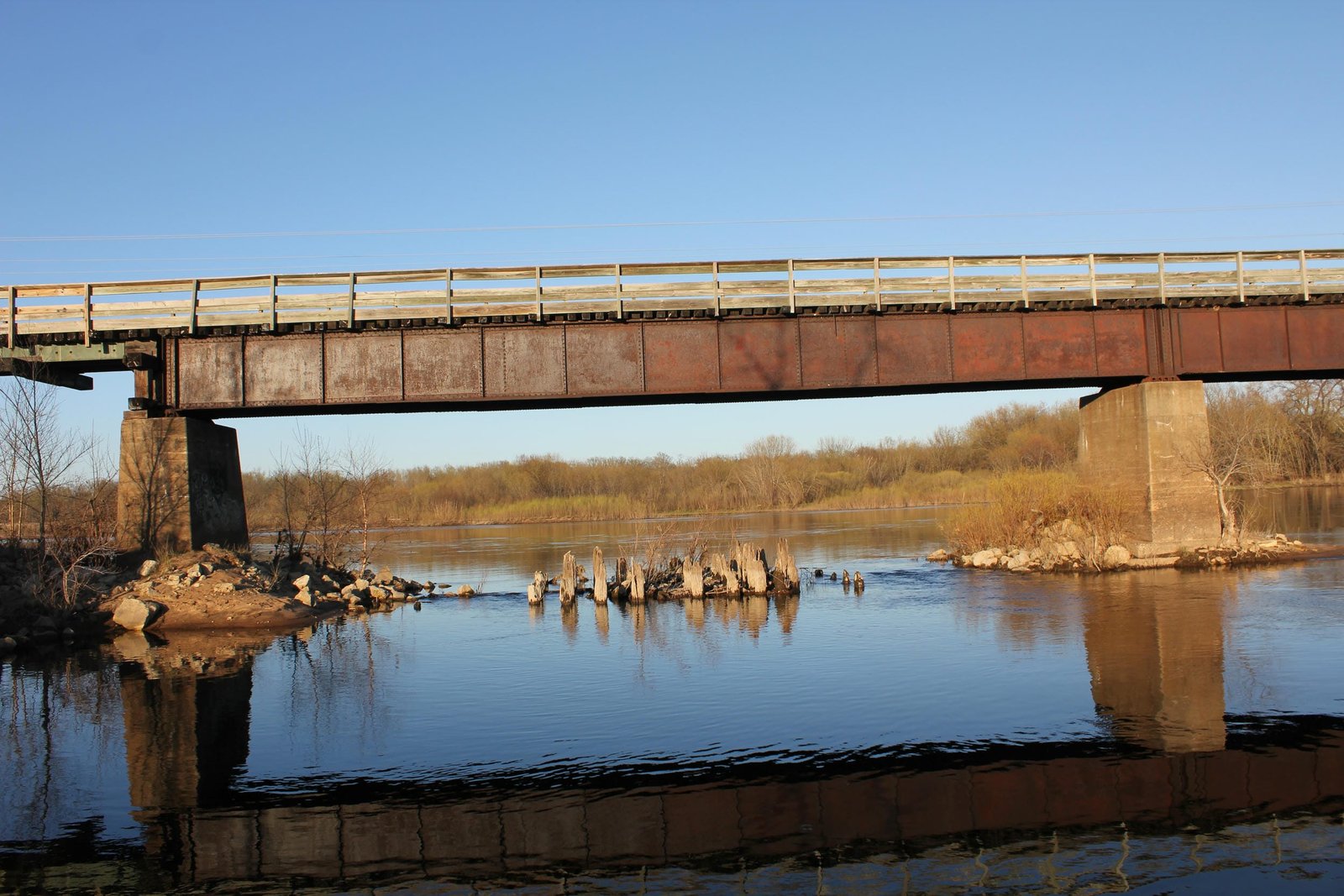 North deck girder span